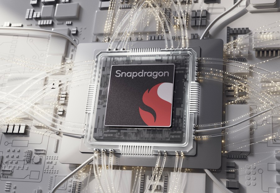 3D render of a Snap Dragon car computer processor